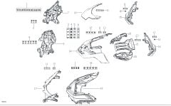 VOGE SR3 250 ÖN PANEL SOL İÇ PLS