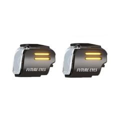 Future Eyes UF1 Motosiklet Sis Farı 60W Sarı Angel (WirelesTuş Takımı)