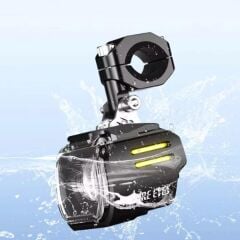 Future Eyes UF1 Motosiklet Sis Farı 60W Sarı Angel (WirelesTuş Takımı)