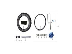 YUKİ DIRTY PAWS 250 2T ÖN ŞAMYEL