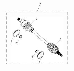REGAL RAPTOR F320 Ön Aks Mil