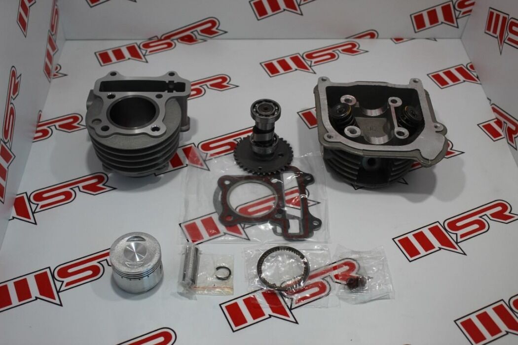 GY6 50 CC 47 mm SİLİNDİR-KAPAK-EKSANTRİK SET DQ SÜBAP ORJINAL