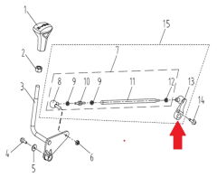 REGAL RAPTOR F320 Vites Degiştirme Braketi