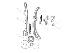 VOGE SR3 250 EKSANTİRİK GERGİSİ CONTASI