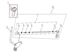 REGAL RAPTOR F320 Vites Topuzu