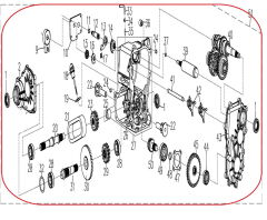 REGAL RAPTOR F320 Şanzıman Ve Blok Komple