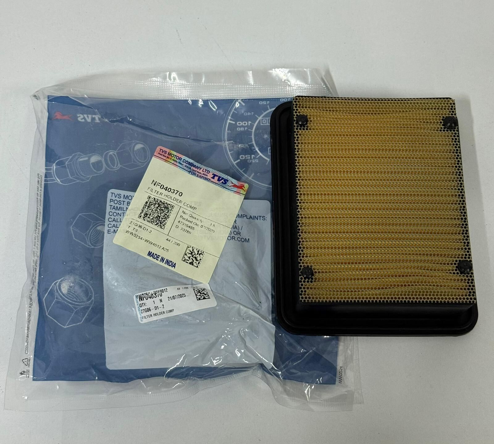 TVS APACHE RTR 200 TVS ORİJİNAL HAVA FİLTRESİ