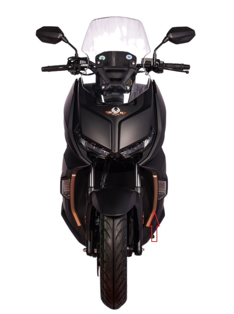 REGAL RAPTOR Xsuv 125 Ön Dekor Çıtası Sol Mat Sarı