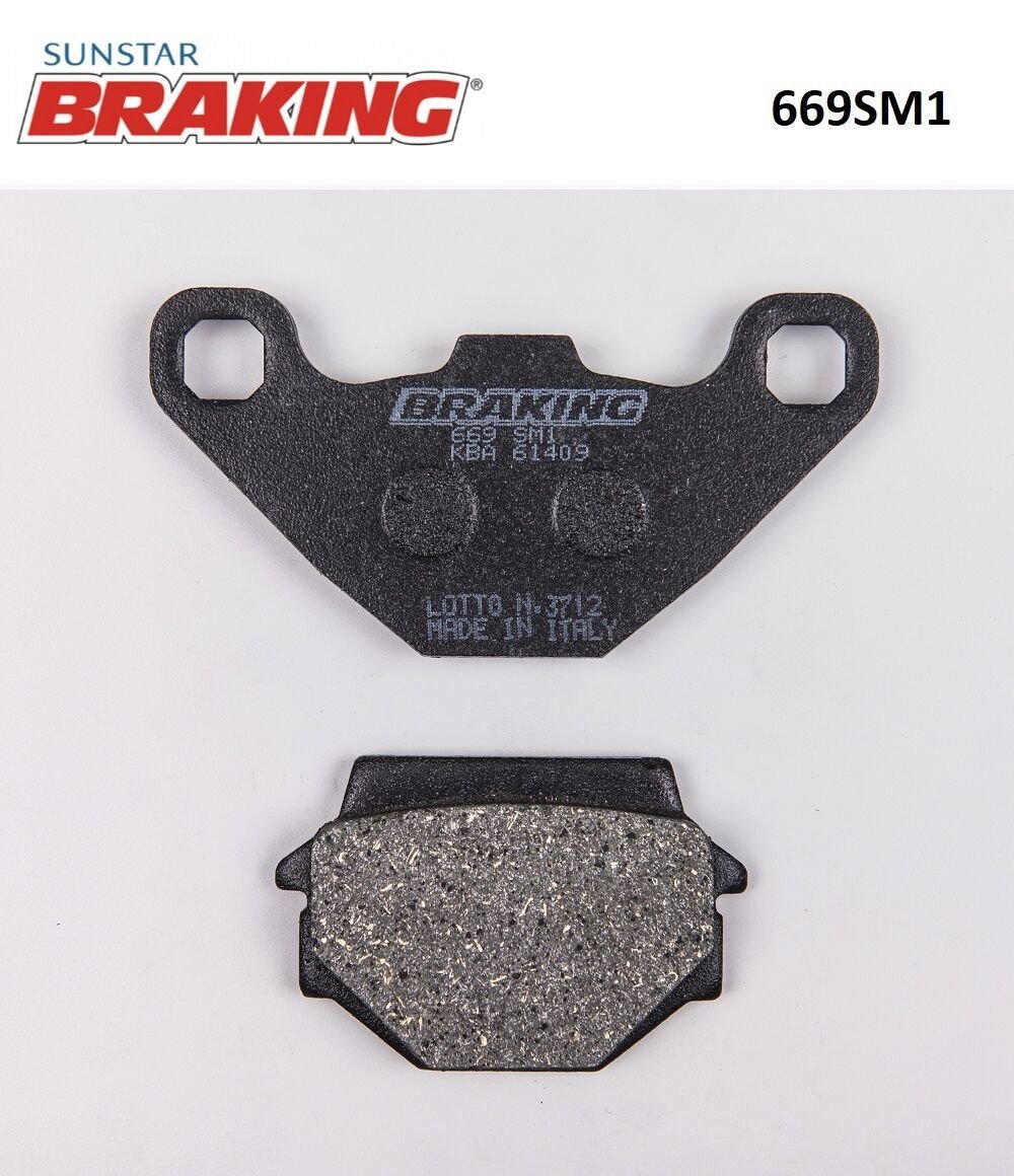 QOODER QUADRO 200 YARI METALİK FREN BALATASI