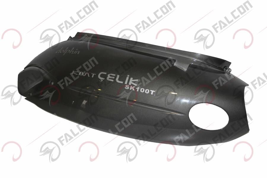 Falcon Scooter Çelik Arka Karenaj Sol Gri