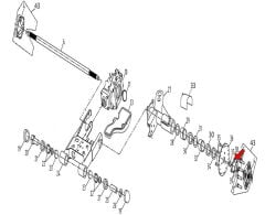 REGAL RAPTOR F320 Arka Fren Disk Tutucu