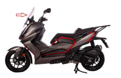 REGAL RAPTOR Xsuv 125 Siperlik Camı