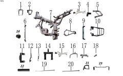 YUKİ HAMMER 50 MOTOR ASKI TAKOZU