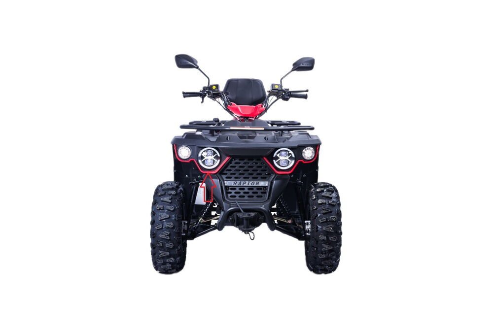 REGAL RAPTOR M210 Far Çerçevesi Kırmızı Sağ