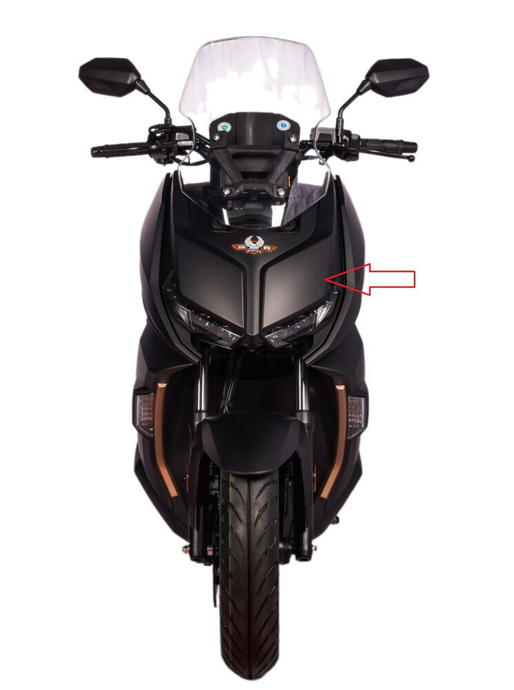 REGAL RAPTOR Xsuv 125 Far Üst Grenaj Sol Mat Siyah