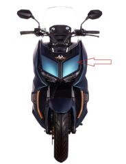 REGAL RAPTOR Xsuv 125 Far Üst Grenaj Sol Mat Mavi
