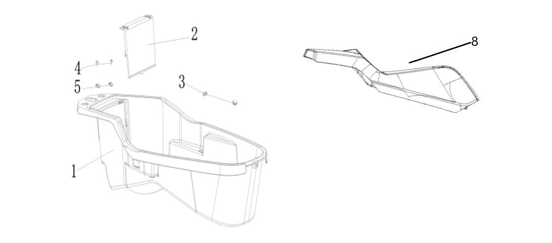 YUKİ HURACAN KOLTUK ALTI BAGAJI