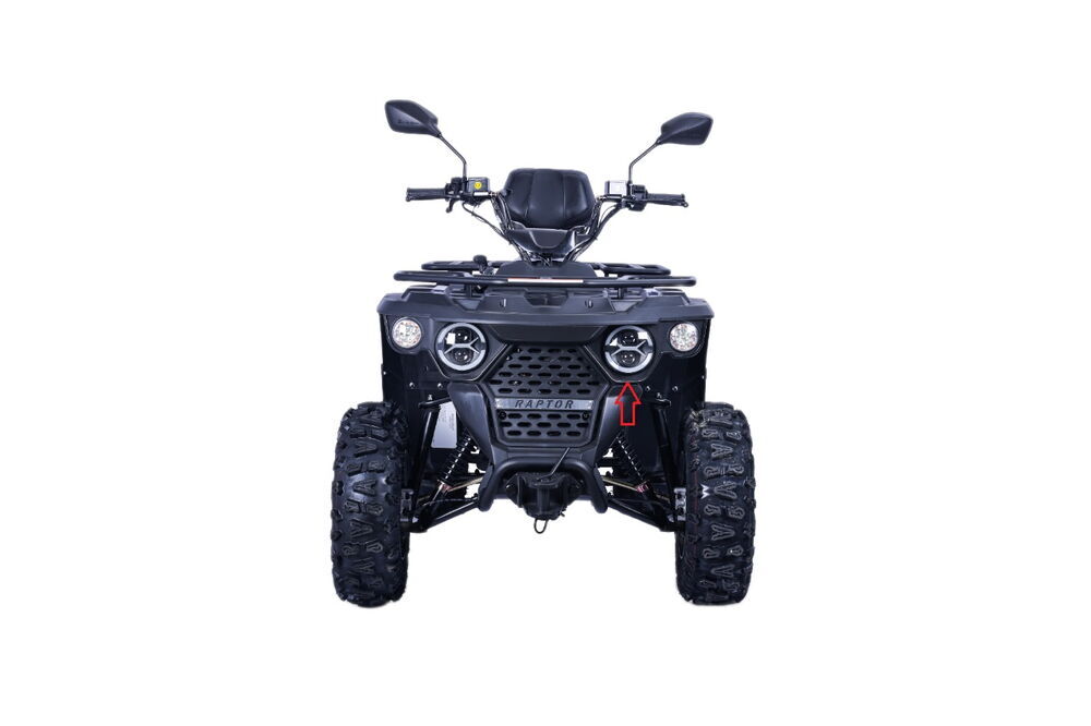 REGAL RAPTOR M210 Far Çerçevesi Siyah Sol