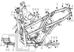 VOGE SR4 MAXİ 350 MOTOR ALT KORUMA PLS