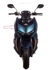 REGAL RAPTOR Xsuv 125 Far Üst Grenaj Sağ Mat Mavi