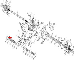 REGAL RAPTOR F320 Kapak Sallanma Kolu Pivot