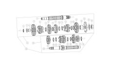 YUKİ DIRTY PAWS 250 2T ANA ŞAFT VE KARŞILIĞI