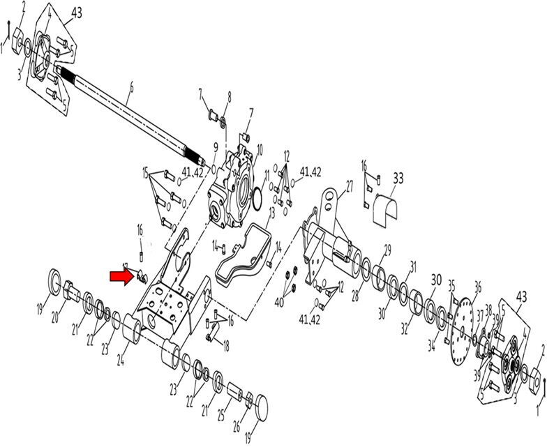 REGAL RAPTOR F320 Arka Fren Tel Tutucu Küçük