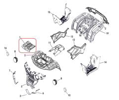 REGAL RAPTOR M210 Far Üst Grenaj Kapağı
