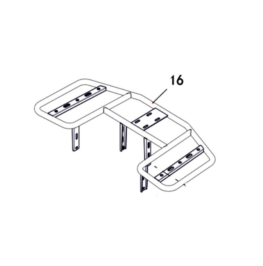 REGAL RAPTOR M210 Arka Çanta Demiri