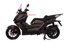 REGAL RAPTOR Xsuv 125 Kafa Grenajı Sol Mat Siyah