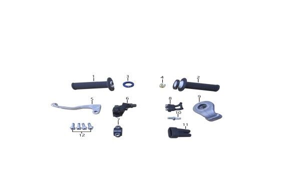 YUKİ DIRTY PAWS 250 2T GAZ ELCİĞİ