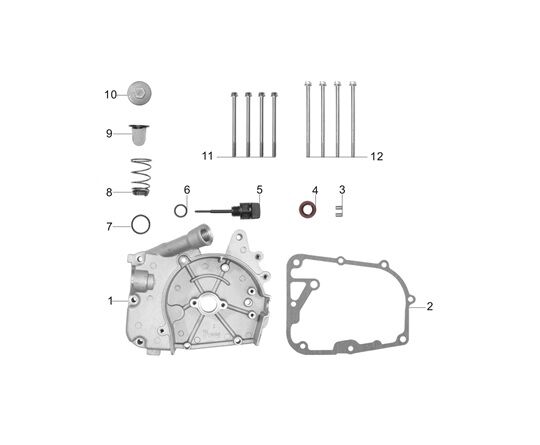STATÖR KAPAĞI ( RİSOTTO 50 )