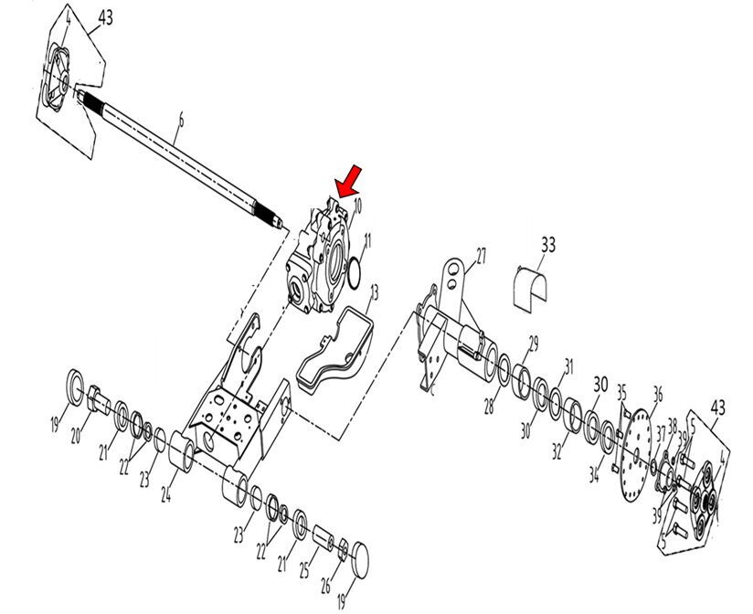 REGAL RAPTOR F320 Arka Difransiyel