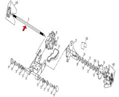 REGAL RAPTOR F320 Arka Difransiyel Mili