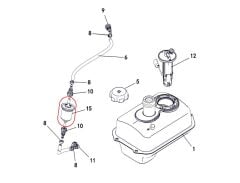 REGAL RAPTOR M210 Benzin Filtresi