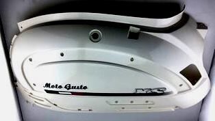 RMG MOTO GUSTO VENİCE SELE YAN KAPAK SOL BEYAZ