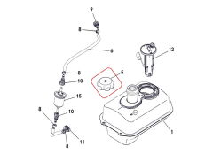 REGAL RAPTOR M210 Benzin Depo Kapağı