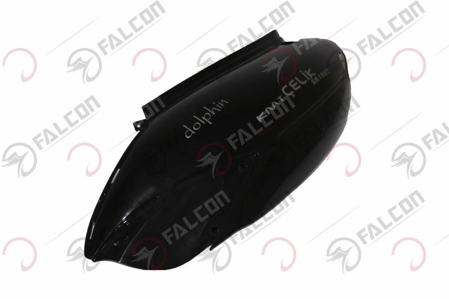 ARKA KARENAJ SOL SİYAH-SCOOTER ÇELİK Falcon