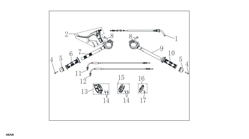 VOGE 525 RR DEBRİYAJ TELİ