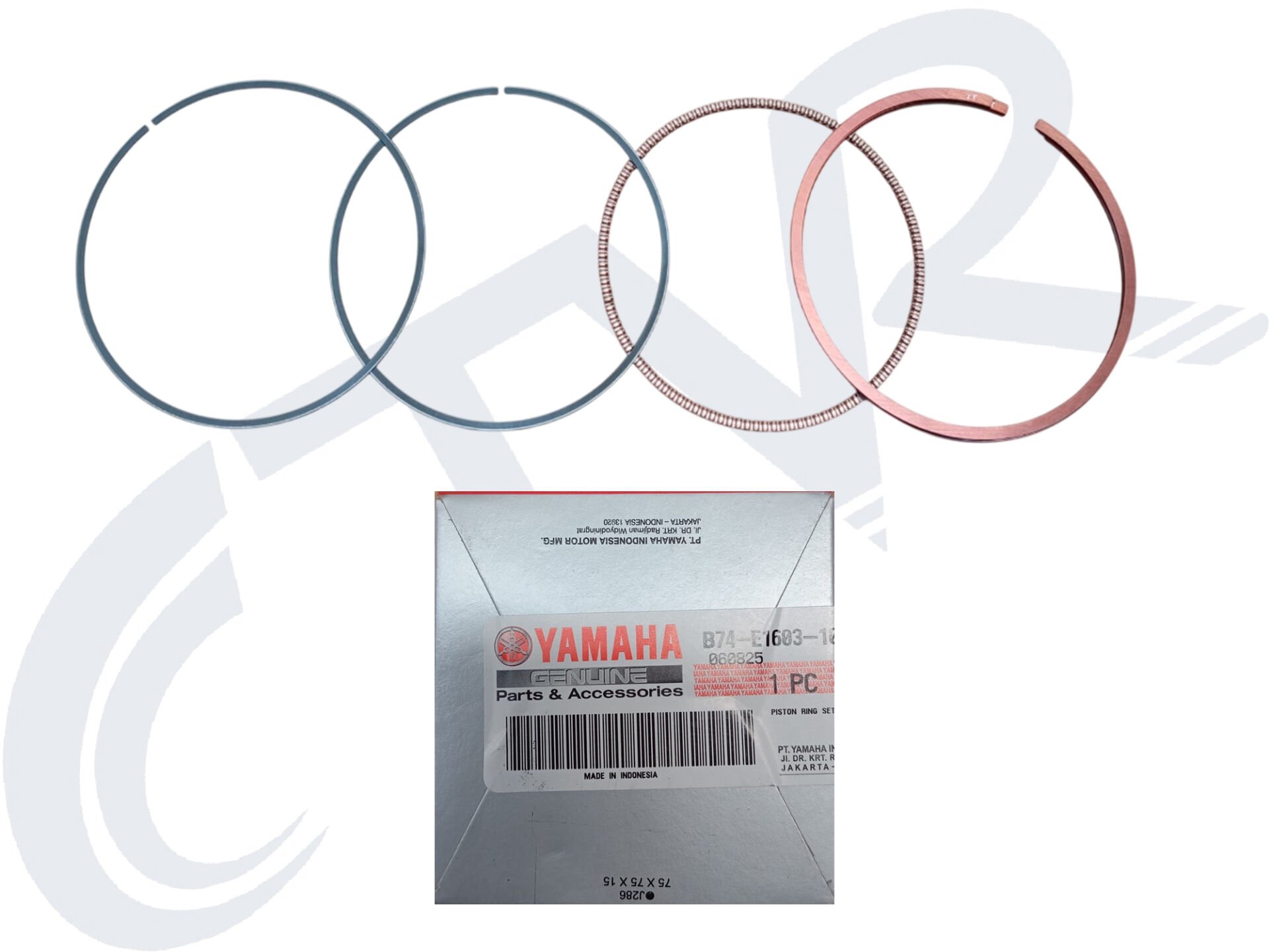 YAMAHA XMAX 250 2022 PİSTON HALKA ORJ B74-E1603-10