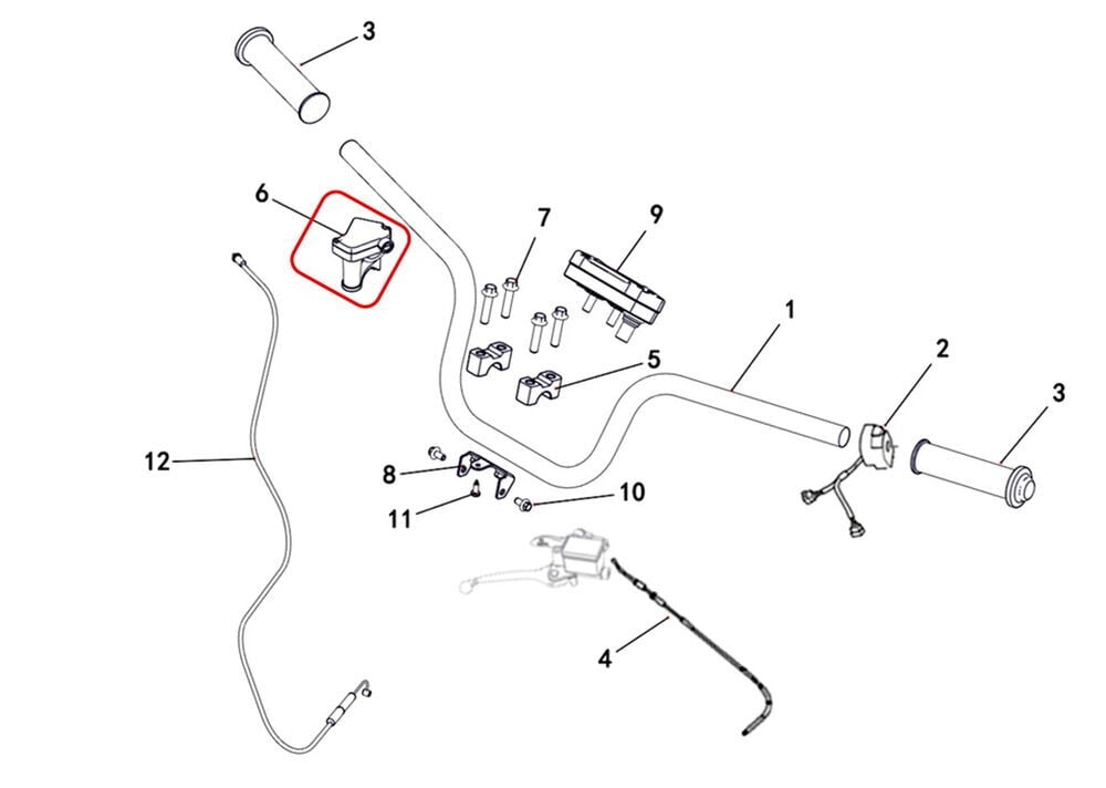 REGAL RAPTOR M210 Gaz Braketi