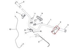 REGAL RAPTOR M210 Kumanda Paneli Sol