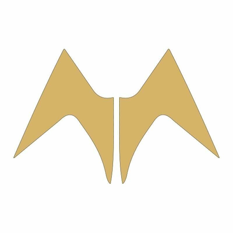 MONDİAL MH DRİFT 2011 - 2020 UYUMLU GOLD ÖN SİPERLİK YAN STİCKER