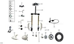 YUKİ HAMMER 50 HORTUM DİSK BRAKET