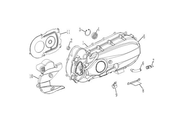 DEBRİYAJ KAPAĞI (DUTY 125)