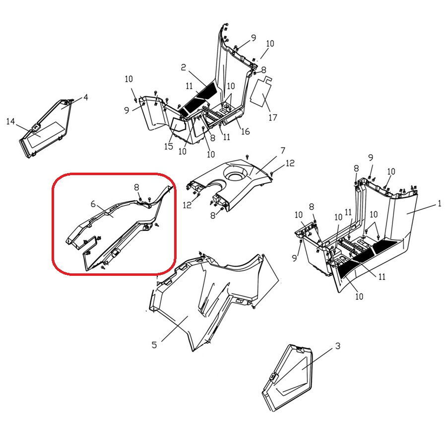 REGAL RAPTOR F320 Depo Yan Gerenaj Sağ Turuncu Renk