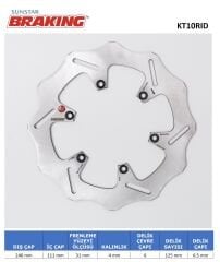 Beta XTRAINER 250 KTM 690-990 / BETA DALGALI ARKA FREN DİSKİ