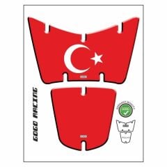 HONDA PCX 2014 - 2017 UYUMLU TANK PAD 022