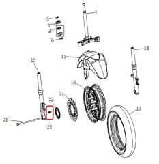 REGAL RAPTOR Xsuv 125 Kilometre Okuyucusu