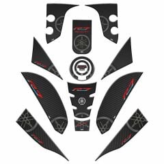 YAMAHA R7 2021 - 2024 UYUMLU FULL TANK PAD SET 006